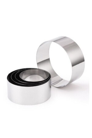 Runde Kuchenform, 5er-Set, Tiefe 8 cm, nar001 - Nar kalıp