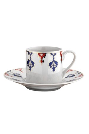 Rüya 12-teiliges Kaffeetassen-Set für 6 Personen 7710 RU12KT4307710 - Kütahya Porselen