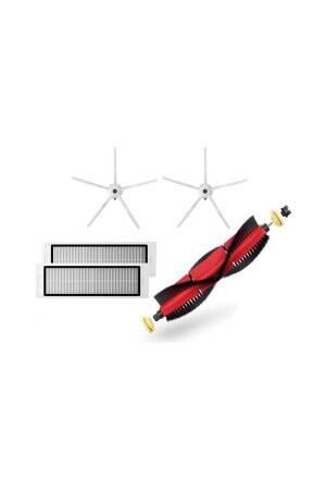 S5 Max – Weißer Roboter-Staubsauger-kompatibler Satz mit 5 Ersatzteilen ozem013 - Roborock