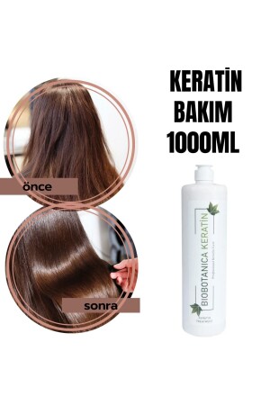 Saç Düzleştirici Keratin Bakımı Brezilya Fönü 1000 ml BBTNCTK001 - Biobotanica