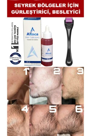 Sakal Serumu - bıyık - sakal oluşumuna yardımcı - kaş oluşumuna yardımcı - Sakal Gürleştirici - Alisca