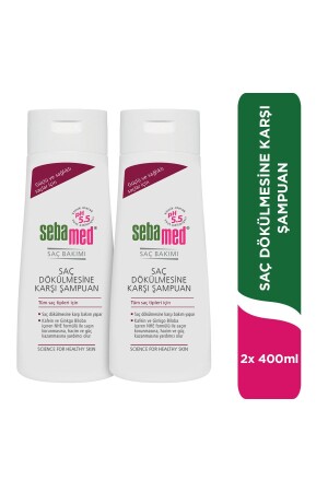 Şampuan Saç Dökülmesine Karşı 400 ml X 2 Adet 41030400029522 - Sebamed
