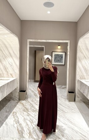 Sandy Elbise - Bordo - Duendeca