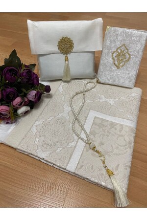 Şantuk Çantalı Hediyelik Çeyizlik 4’lü Seccade Seti - Ayhanhome