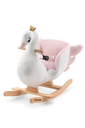 Schaukelpferd – Schaukelschwan aus Holz - Wellgro