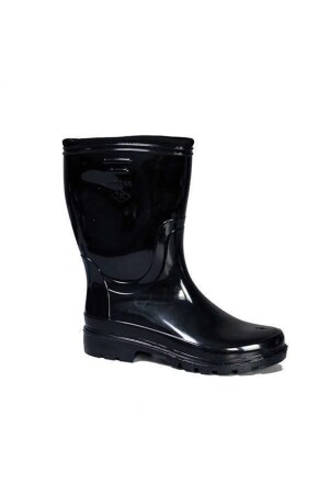 Schwarze Damen Herren Weinberg Gartenarbeit Bau Feld wasserdichte Gummistiefel - Arisan