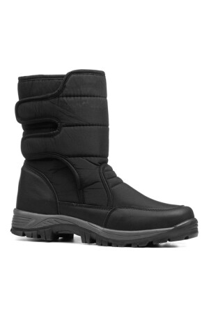 Schwarze Unisex-Schneestiefel aus Thermofell - Alves
