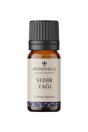 Sedir Uçucu Yağı 10 ml %100 Saf ve Doğal (Cedarwood Essential Oil) - Monoville