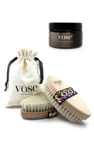 Selülit Karşıtı Vücut Kremi At Kılı Fırçası - Vose