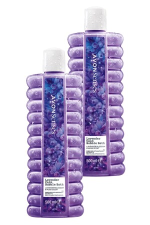 Senses Lavender Calm Lavanta Kokulu Banyo Köpüğü 500 Ml. İkili Set - Avon