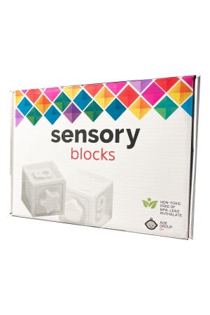 Sensory Yumuşak Küpler: Duyusal Bebek Blokları SHR103 - 7