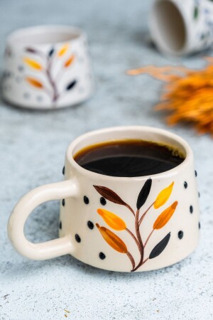 Seramik Kupa El Işlemesi Bozkır Mug bozkır - İlbay Çini Takı
