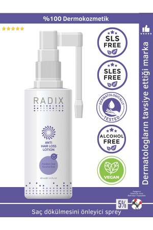 Serumspray gegen Haarausfall – Anti-Haarausfall-Lotion 60 ml 8681877436226 - Radix
