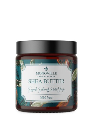 Shea Butter 100 ml Soğuk Sıkım Nemlendirici % 100 Saf Ve Doğal - Monoville