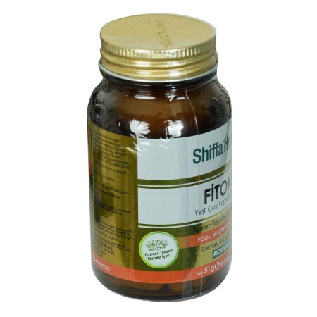 Shiffa Home Fitoks Yeşil Çay Yaprağı Ekstresi Diyet Takviyesi 850 Mg x 60 Kapsül - 3
