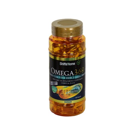 Shiffa Home Omega 3-6-9 1000 Mg (DHA+EPA 550 Mg) Yumuşak 60 Kapsül - 1