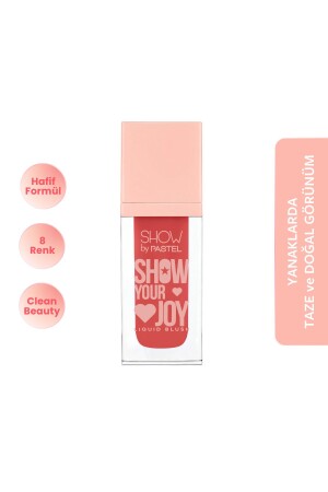 Show Your Joy Liquid Blush - Likit Allık 58 - Show By Pastel