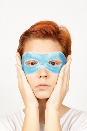 Sıcak Soğuk Kompres Jel Buz Göz Maskesi Göz Altı Torbası Şişlik Giderici Termojel - Vanaca Grup