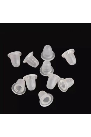 SİLİKON PİGMENT POTASI - KÜÇÜK BOY 50 ADET - KALICI MAKYAJ PİGMENT POTASI - DÖVME BOYA POTASI - Pavone