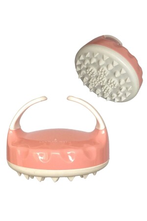 Silikon Vücut Selülit Masaj Fırçası (pembe-beyaz) - Land Of Myth