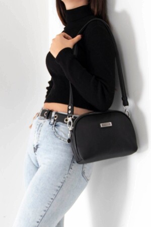 Silver & Polo Siyah - Siyah Sp765 Kadın Çapraz Çanta SP765 - Silver Polo