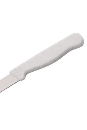 Simli Desen Meyve Bıçağı 12'li Takım - Beyaz EL.026.001 - 4