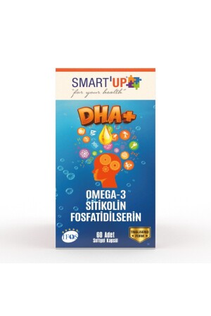 Sitikolin Dha Omega 3 Ve Fosfatidilserin Iceren Balık Yağı B12 ( 60 Kapsül ) - 1