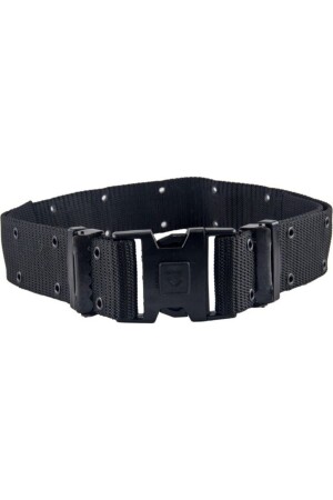 Siyah Delikli Örgü Palaska Jöak Polis Askeri Kemer PRA-2547282-1026 - istikamet