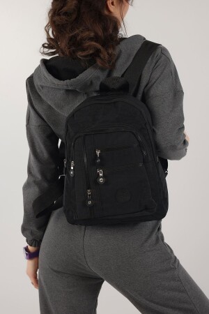 Siyah- Su Geçirmez- Çok Bölmeli- Trend Önerisi- Sırt Çantası- Yürüyüş Çantası. - Elentra