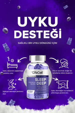 Sleep Deep - Doğal Melatonin Stressiz Ve Derin Uyku Için Kompleks Gıda Takviyesi - 2