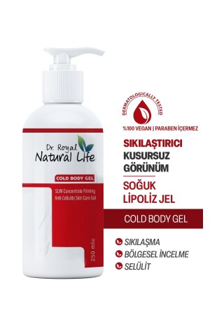Soğuk Lipoliz Jel 250 Ml Cold Body Gel - Dr.Royal Natural Life