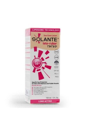 Solnte Tele-rubor Tinted Sun Care Losyon Spf50 150 ml 8699278480069 - Solante