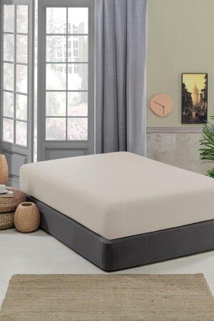 Spannbettlaken aus Baumwolle für Doppelbetten - Volny