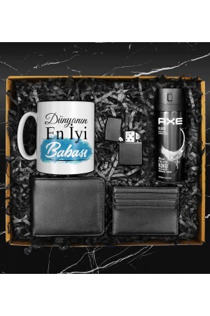 Speziell für Vatertagsbecher, Geldbörse, Visitenkartenhalter, Feuerzeug und Herren-Deodorant A152649 - Apollon Gift