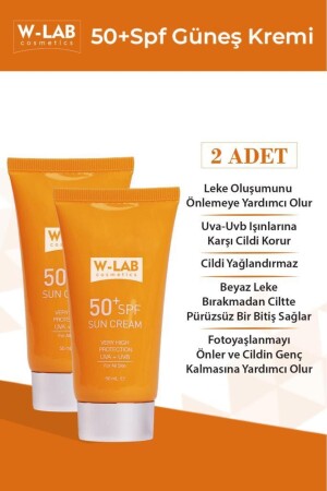 Spf50 Güneş Kremi 2 Li Set - W-Lab Kozmetik