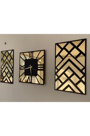 Spiegeluhr und Tischset A102 - harika crown