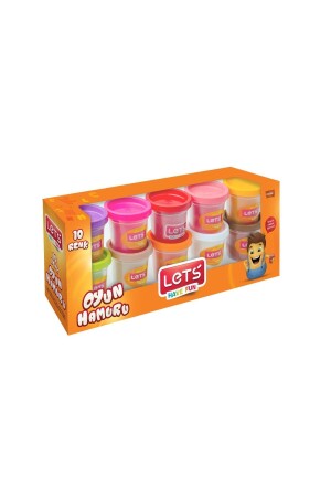 Spielknete 10 Farben L-83100 - Lets