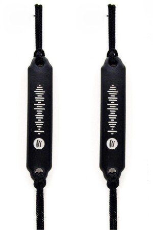 Spotify Song Coded Double Unisex Schwarz Armband Bbb18c MDL-BBB18C - Takı Dükkanı