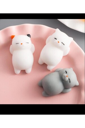 Squishi-Katzenfigur 3 Stück Sukushi weicher Stressabbau - Ayvi