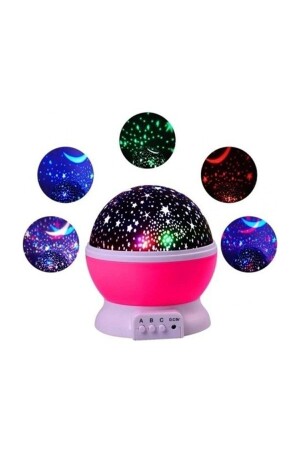 Star Master Yıldız Yansıtmalı Gece Lambası Projeksiyon Çocuk Odası Lamba Starmaster - Dempower