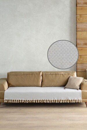 Star-Sofabezug für die Sitzfläche, Grau, 115 x 200 - Ladynil