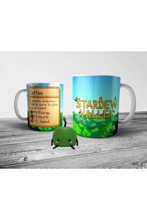 Stardew Valley Kaffeetasse und Junimo-Figuren-Set - Pixxa