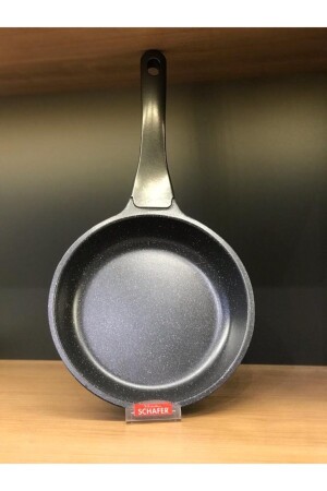 Stark Granit Döküm Tava Yanmaz Yapışmaz 20 Cm - Gri BAYEV-STRK20CM - Schafer