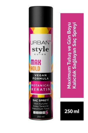 Style Guide Max Hold Stabilizer Haarspray für maximalen Halt – vegan – 250 ml - Urban Care