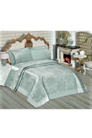 Sultan Prestij Doppelbett-Bettwäsche-Set, 6-teilig, brs0002 - Çeyizci Sokağı