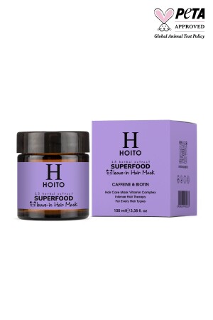 Superfood Leave-ın Hair Mask 100ml - Besleyici Durulanmayan Saç Bakım Maskesi - Hoito