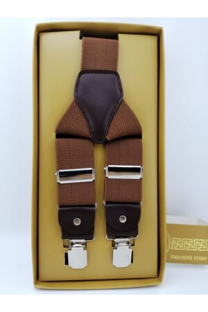 Sütlü Kahve Salopet Pantalon Askı SLP1067ASK - Elegans Giyim Aksesuar