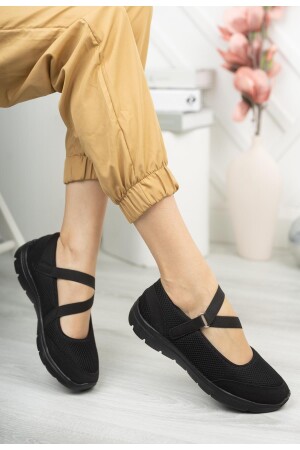 Tam Ortopedik Spor Ayakkabı Anne Ayakkabı Günlük Ayakkabı Klasik Ayakkabı Kadın Babet BABET-SRVT - 4