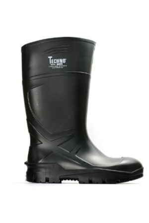 Techno 100 % wasserdicht, Unisex, O4, ohne Stahlkappe, ohne Stahl, für Arbeit, Landwirtschaft, Landwirt, Fischer, Polyurethan-Stiefel - Techno Boots