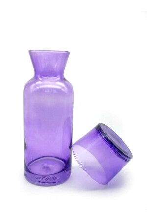 Tek Kişilik Renkli Başucu Sürahisi D-1803 - ÖzcamKristal